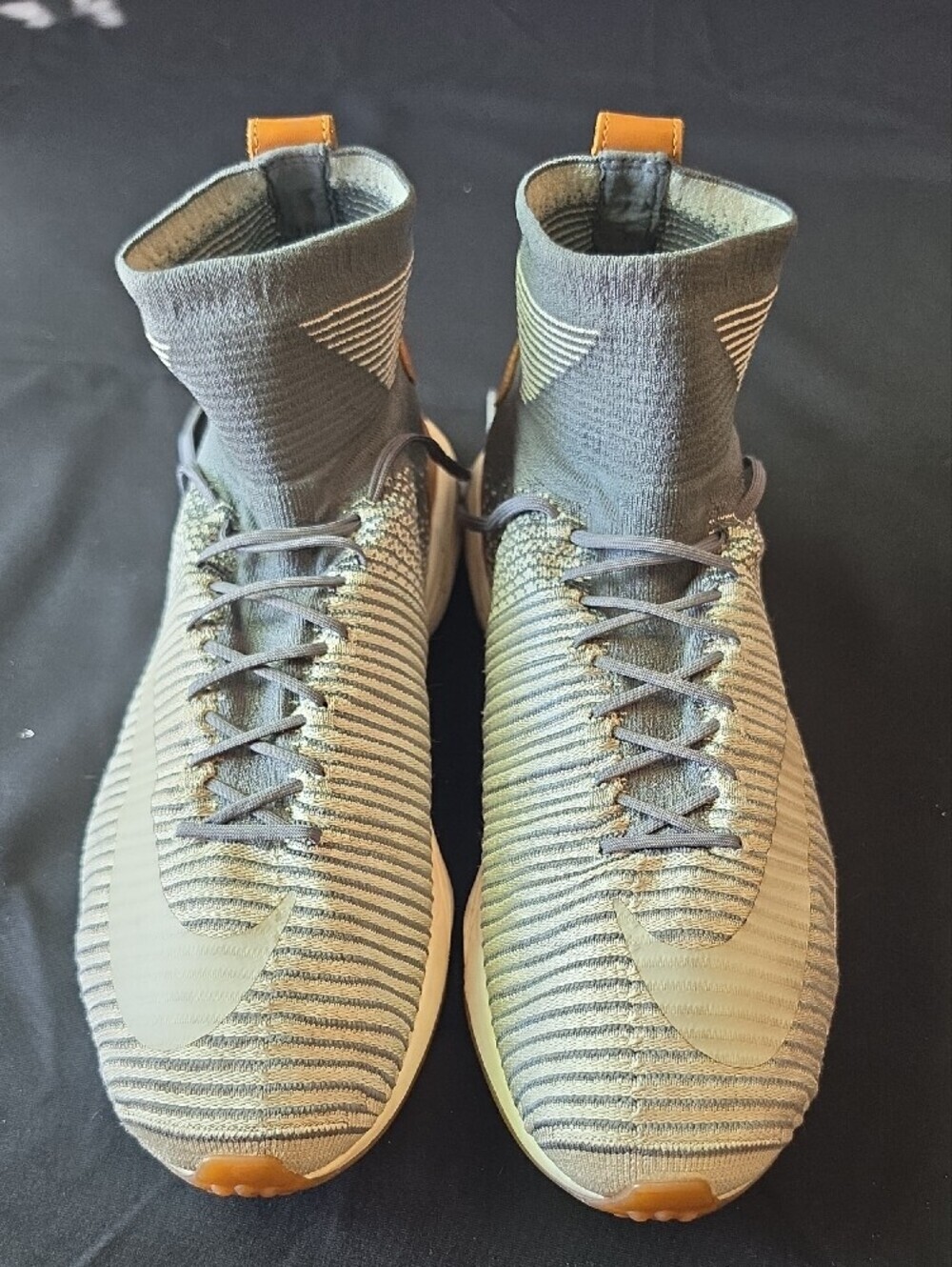 Nike Zoom Mercurial XI Flyknit Grey Sz 13 - Picture 2 of 13